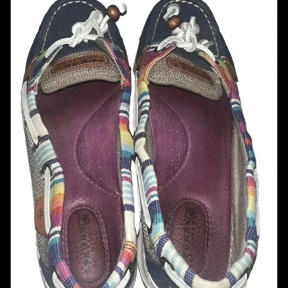 Sperry Angelfish Serape‎ Slip On Womens Boat Shoes Size 8.5M - Picture 5 of 9